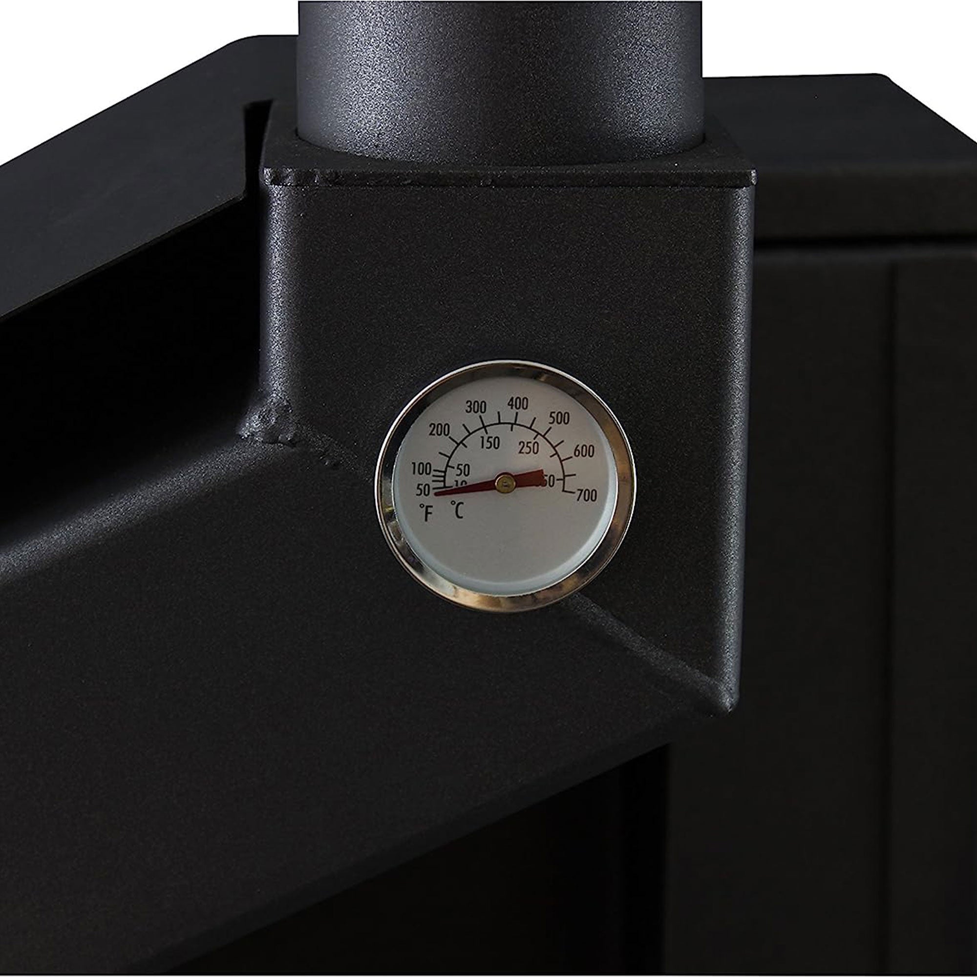 US Stove 60 Pound Wiseway Hopper Alloy Steel Non Electric Pellet Stove, Black - VMInnovations