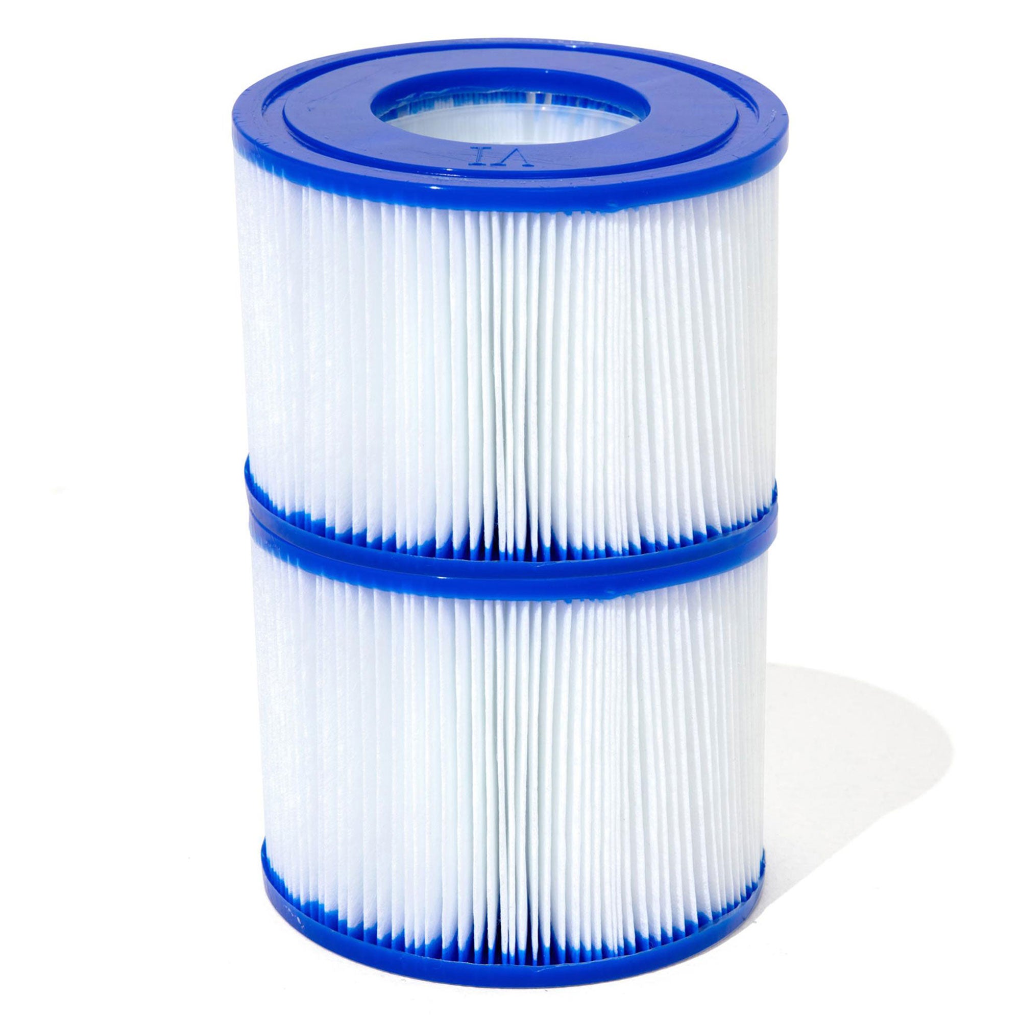 Bestway SaluSpa Type VI Inflatable Hot Tub Replacement Filter Cartridge (8 Pack) - VMInnovations