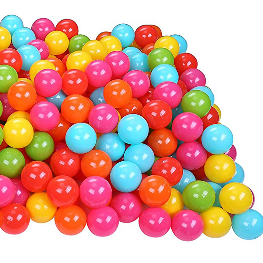 BalanceFrom Fitness 2.3" Play Pit Balls with Storage Bag, Multicolor (2 Pack) - VMInnovations