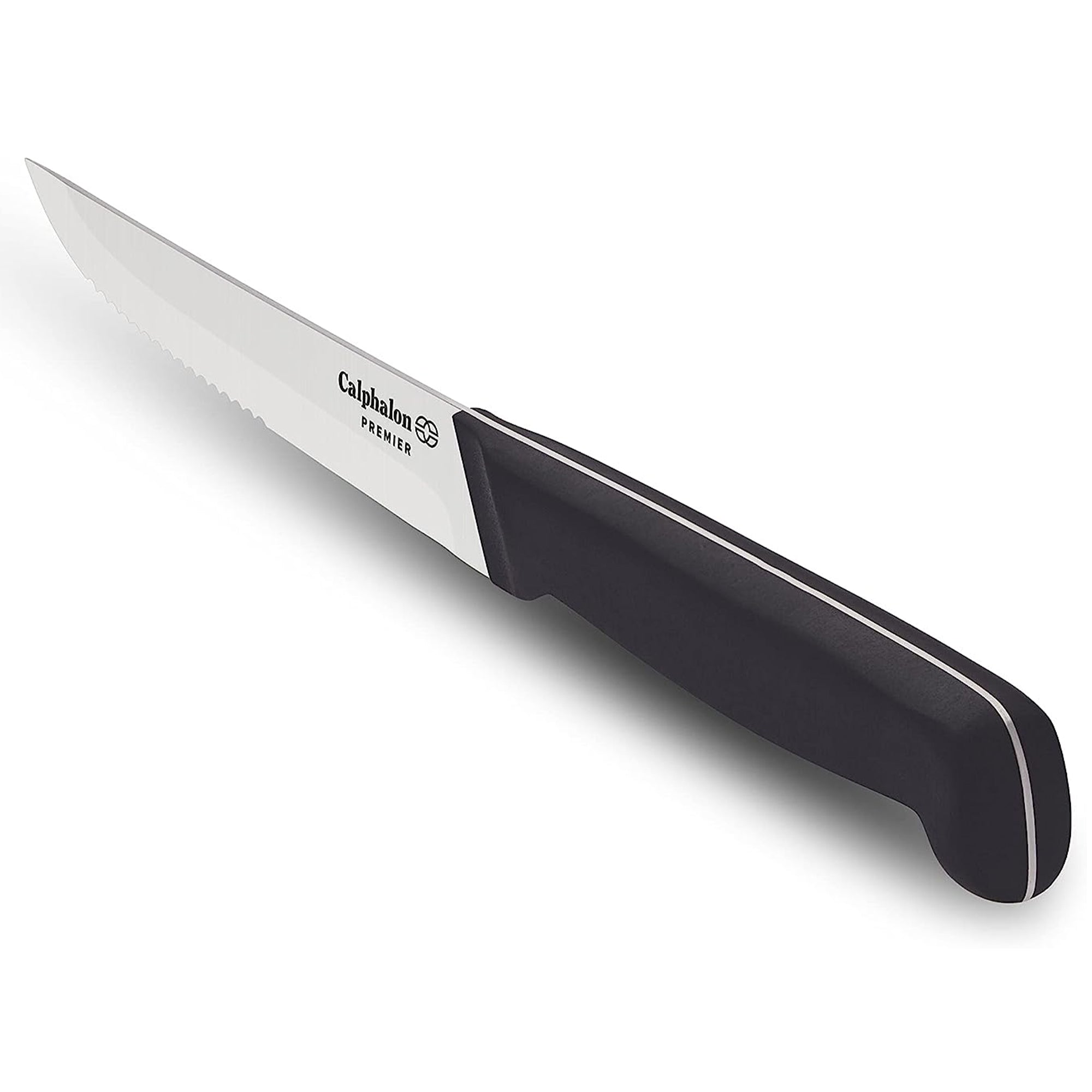 Calphalon Premier Cutlery SharpIN 8 Piece High Carbon Steel Steak Knife Set - VMInnovations