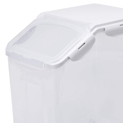 HANAMYA 15 Liter Rice Storage Container with Wheels and Measuring Cup, (Used) - VMInnovations