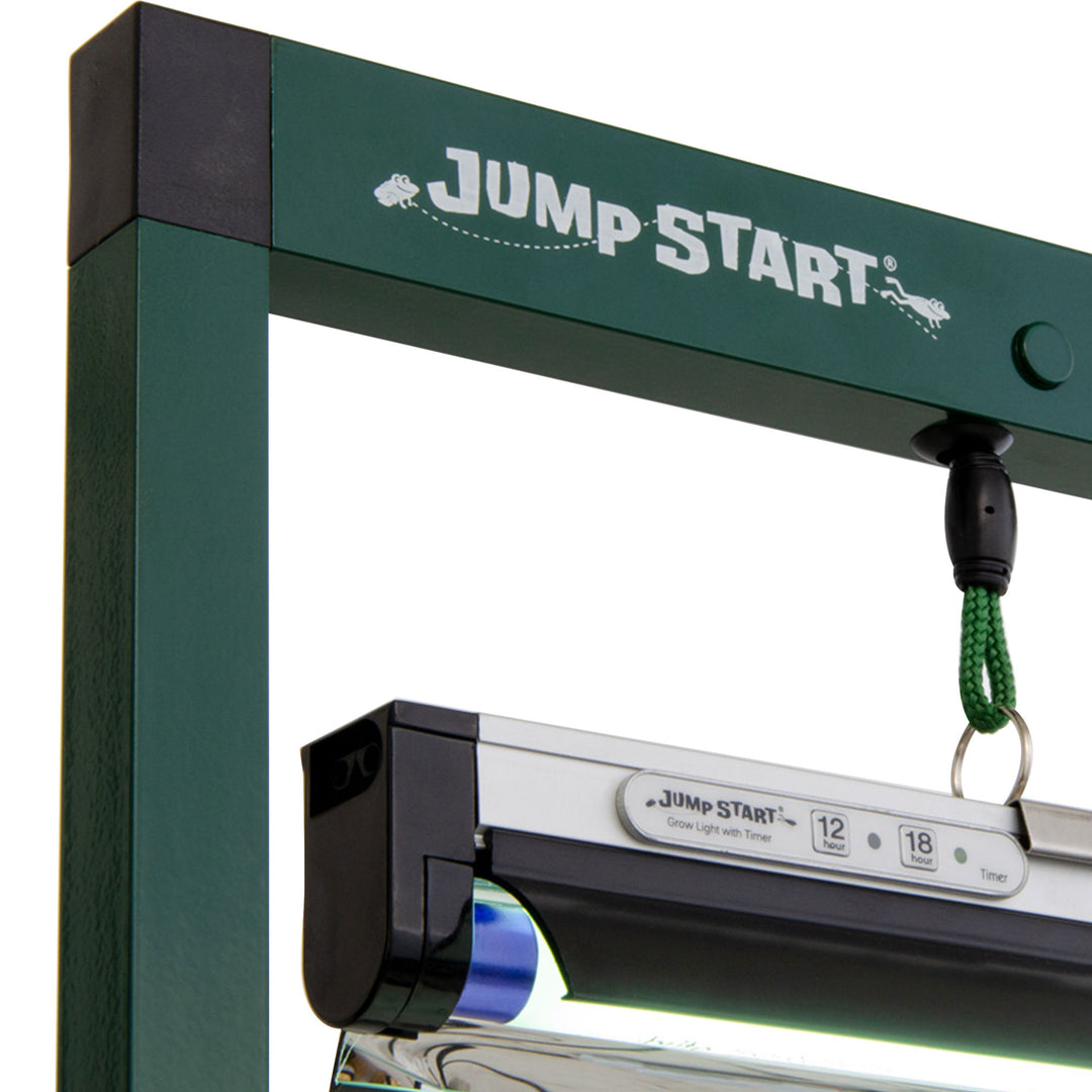 Jump Start 4' T5 Grow Light System w/ Built-In Timer for Flowers & Plants (Used) - VMInnovations