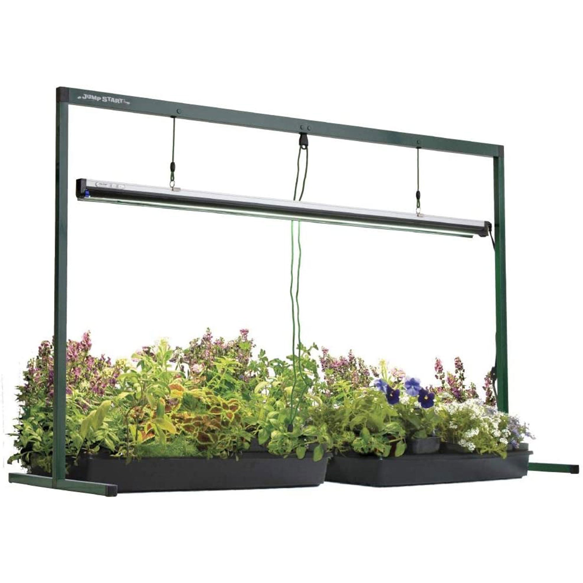 Jump Start 4' T5 Grow System w/ Built-In Timer for Flowers & Plants (Open Box) - VMInnovations