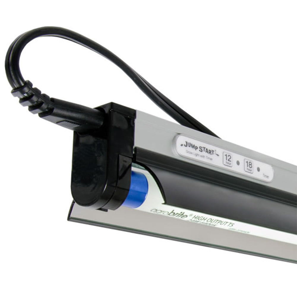 Jump Start JSFS2T T5 2 Foot 6400K Full Spectrum Grow Lamp Fixture with Timer - VMInnovations