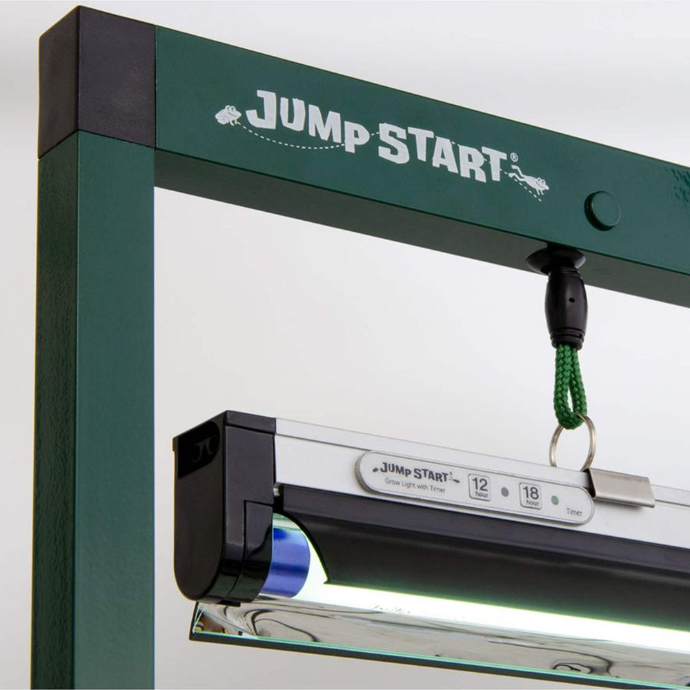 Jump Start JSFS2T T5 2 Foot 6400K Full Spectrum Grow Lamp Fixture with Timer - VMInnovations