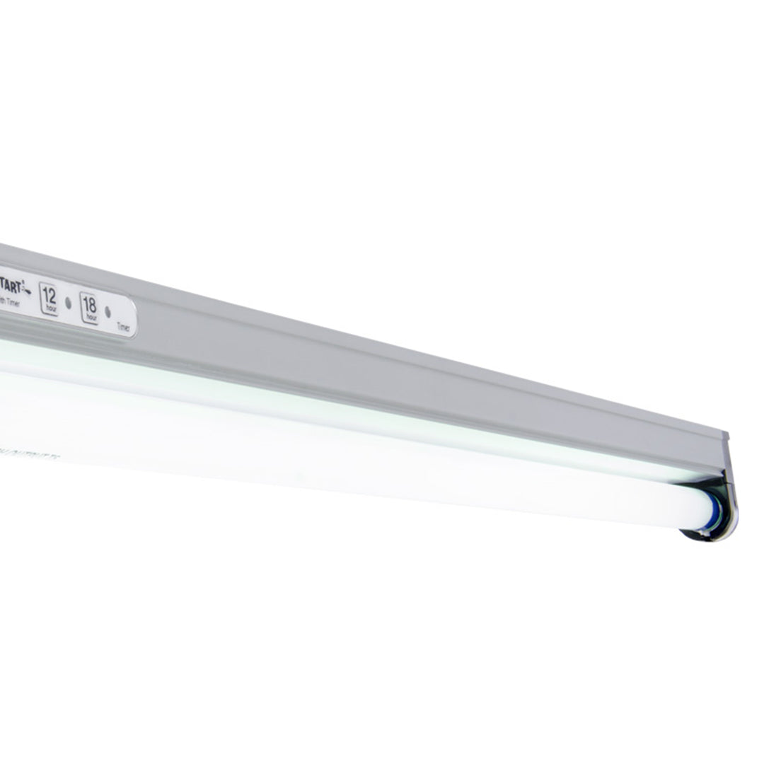 Jump Start T5 2 Foot 6400K Full Spectrum Grow Lamp Fixture with Timer (Open Box)