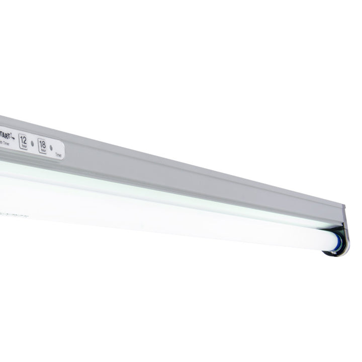 Jump Start T5 2 Foot 6400K Full Spectrum Grow Lamp Fixture with Timer (Open Box)