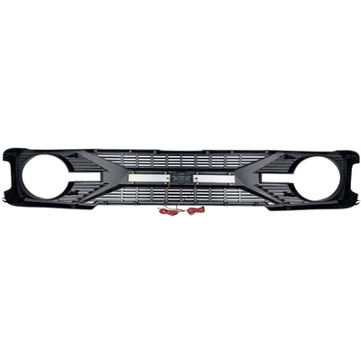 AMERICAN MODIFIED Grille with Lights for 21-24 Ford Bronco with Front Camera - VMInnovations