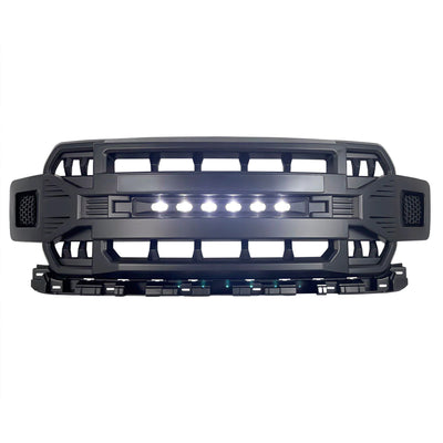 AMERICAN MODIFIED Armor Grille with Lights for 2018-2020 Ford F150 (Open Box)