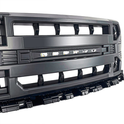 AMERICAN MODIFIED Armor Grille with Lights for 2018-2020 Ford F150 (Open Box)