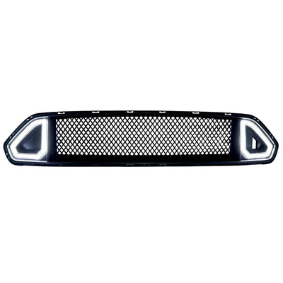 AMERICAN MODIFIED Mesh Upper Grille w/LED DRL for 18-23 Ford Mustangs(Used) - VMInnovations