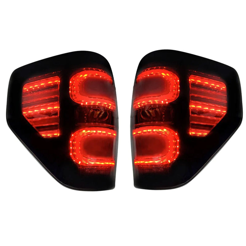 AMERICAN MODIFIED Smoked LED Tail Lights with Turn Signal for 09-14 Ford F150