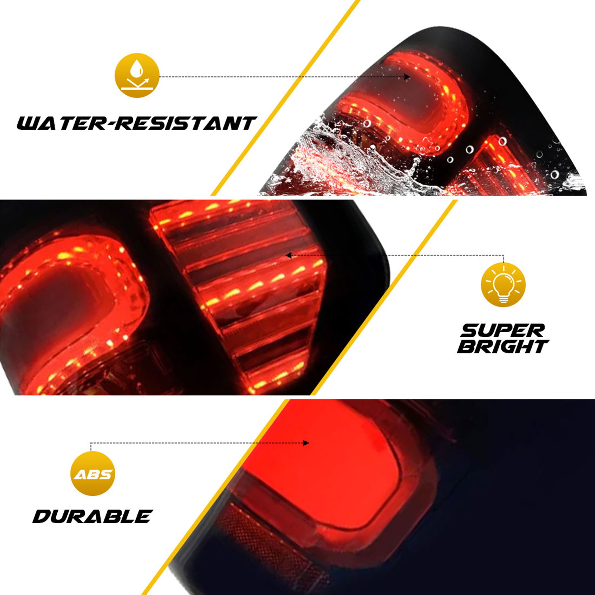 AMERICAN MODIFIED LED Tail Lights w/Turn Signal for 09-14 Ford F150 (Open Box) - VMInnovations
