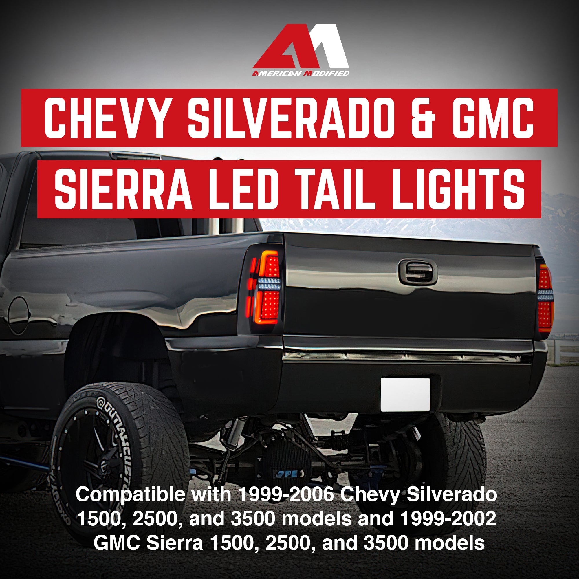AMERICAN MODIFIED LED for 99-06 Chevy Silverado & 99-02 GMC Sierra (For Parts) - VMInnovations