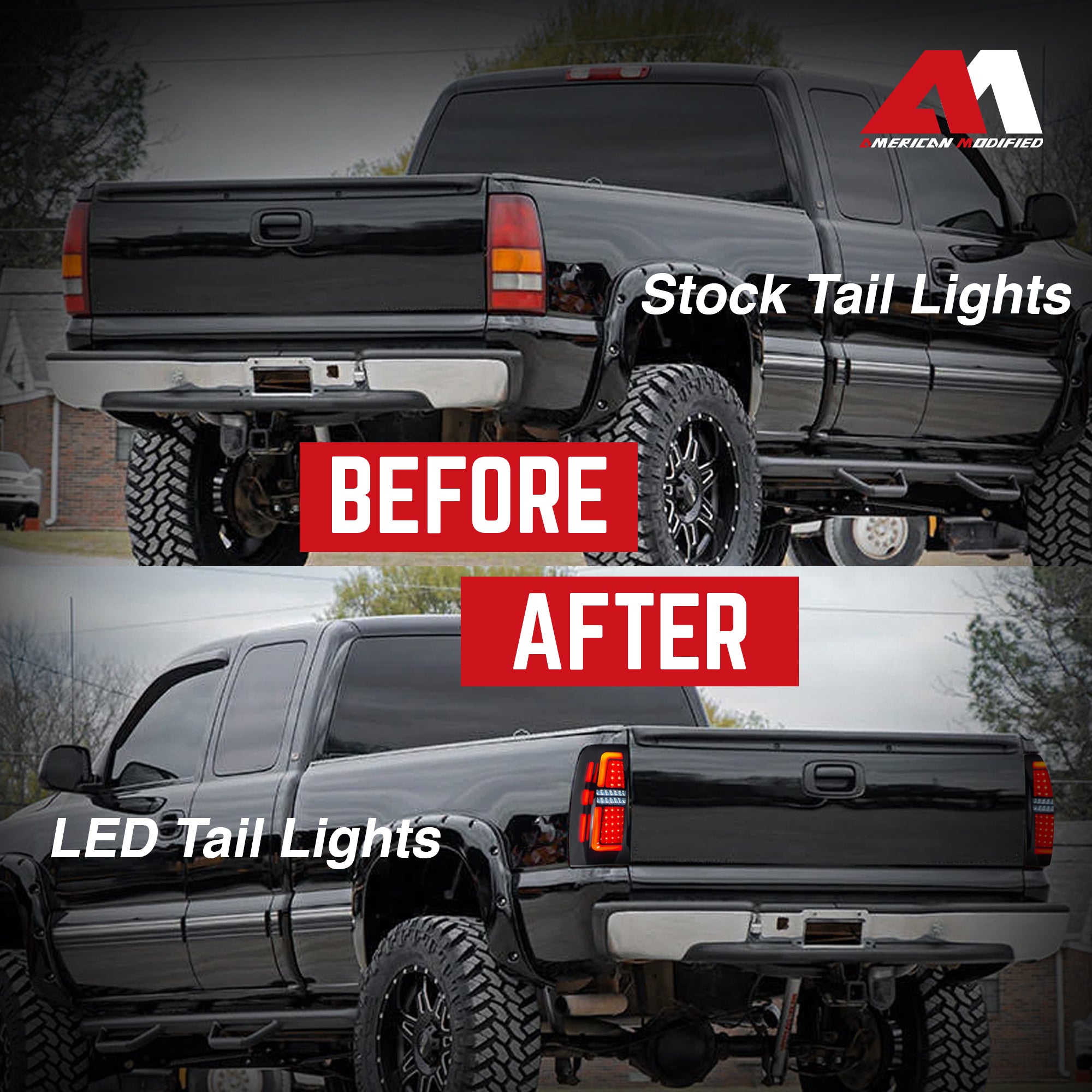 AMERICAN MODIFIED LED for 99-06 Chevy Silverado & 99-02 GMC Sierra (For Parts) - VMInnovations