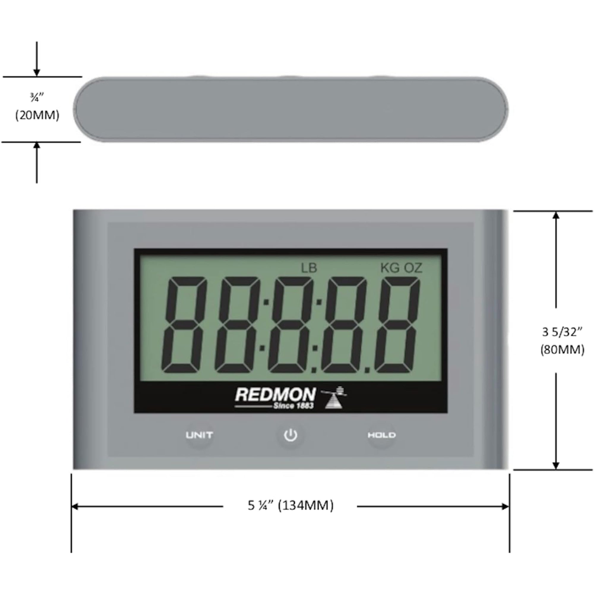 Redmon XL Pet Scale Platform with Remote Display and Storage Carry Bag (Used) - VMInnovations
