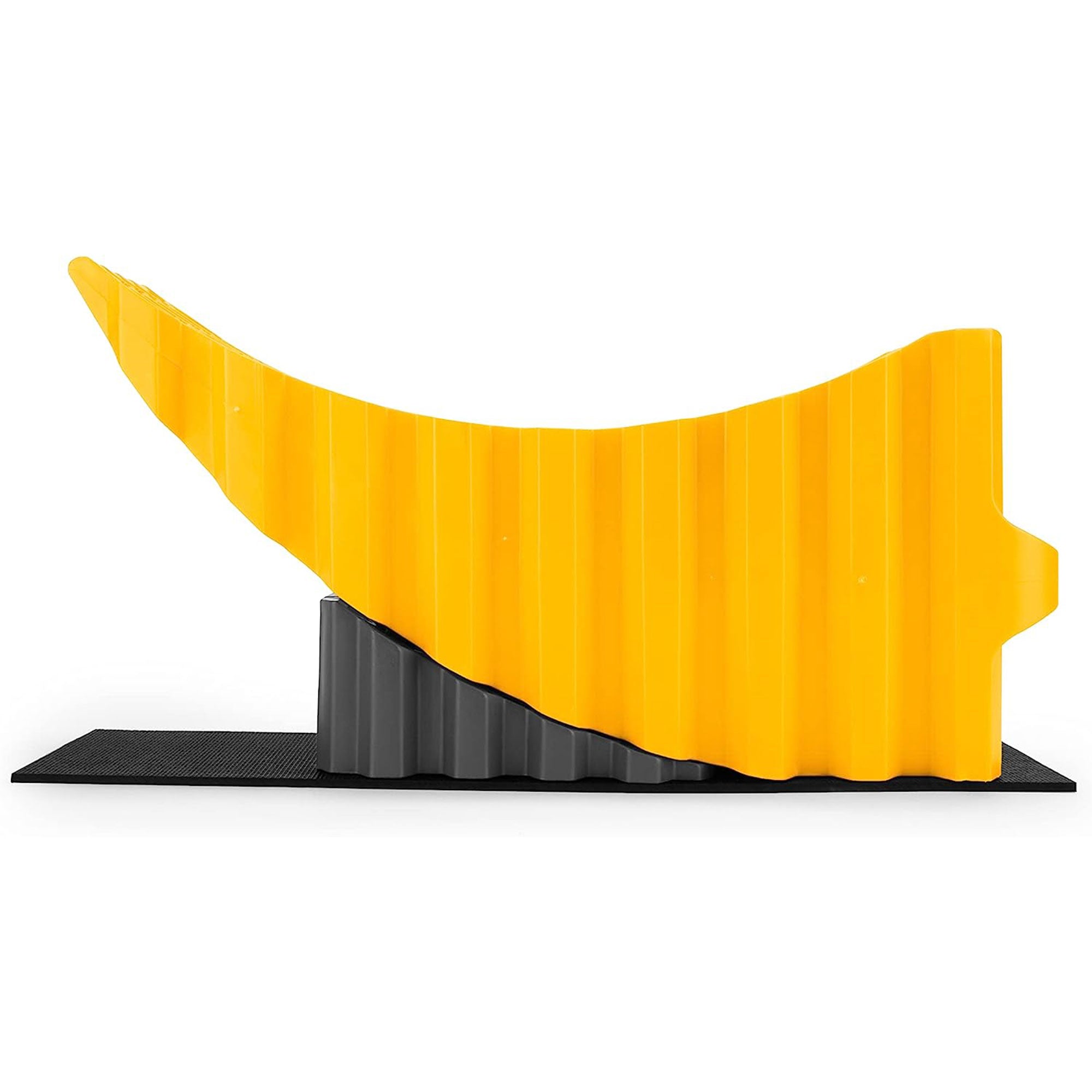 Camco Trailer Aid w/Chock & Pad, 6.5" Lift for Tandem Trailer, Yellow (Open Box) - VMInnovations