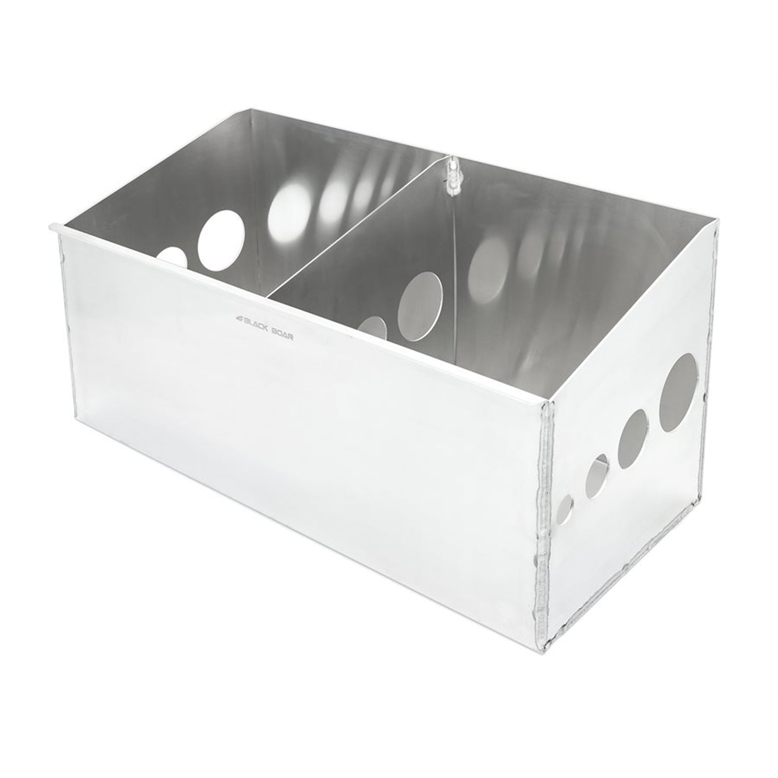 Camco Black Boar Aluminum Double Fuel Jug Storage Container for Enclosed Trailer - VMInnovations