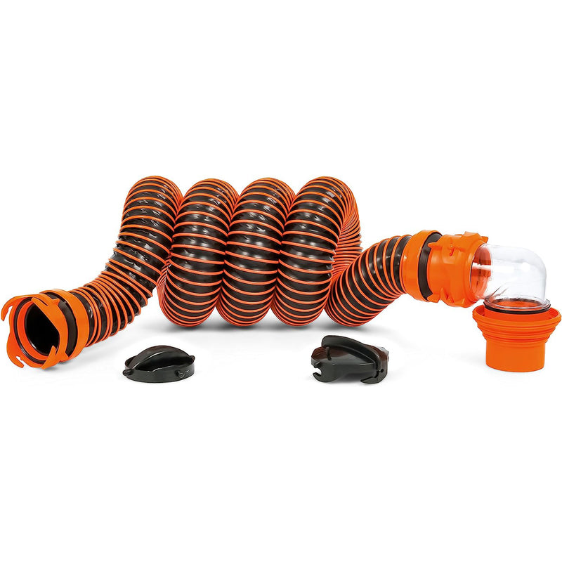 Camco RhinoEXTREME 20 Ft Sewer Hose Kit w/360 Degree Swivel Fitting (Open Box)