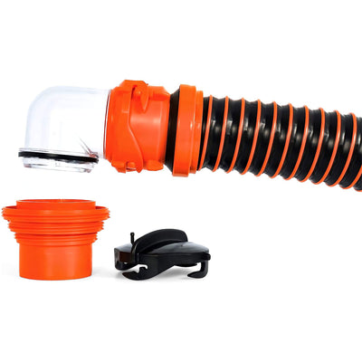 Camco RhinoEXTREME 20 Ft Sewer Hose Kit w/360 Degree Swivel Fitting (Open Box)