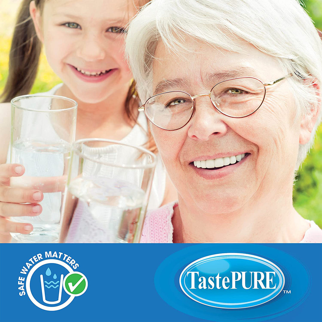 Camco TastePURE 20 Micron Camper RV Water Filter w/GAC & KDF Filtration (4-Pack) - VMInnovations