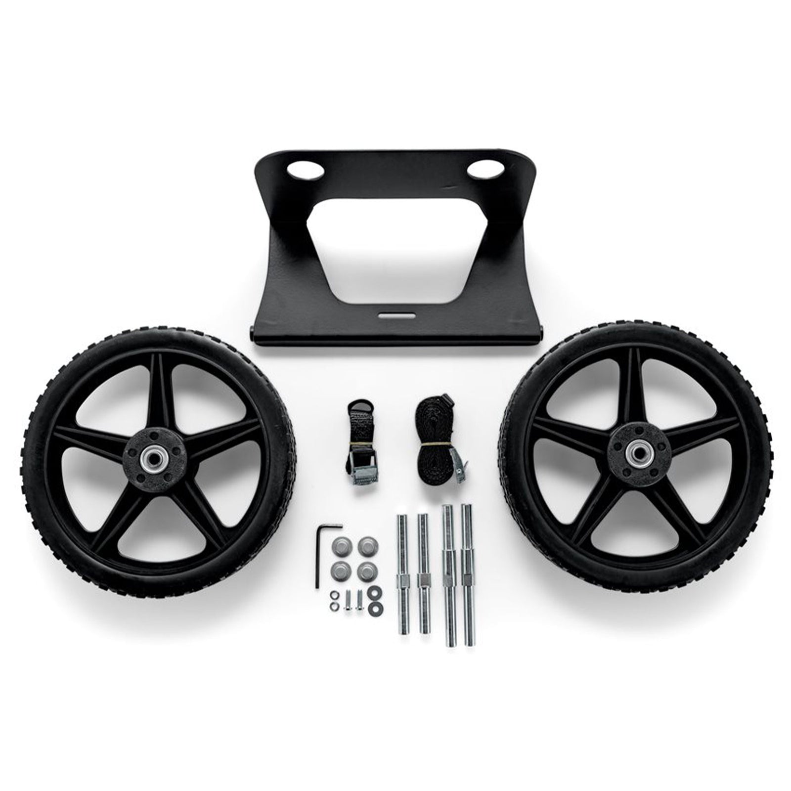 Camco Metal Universal Cooler Cart Dolly with Straps & 12" Wheels, 200lb Capacity - VMInnovations
