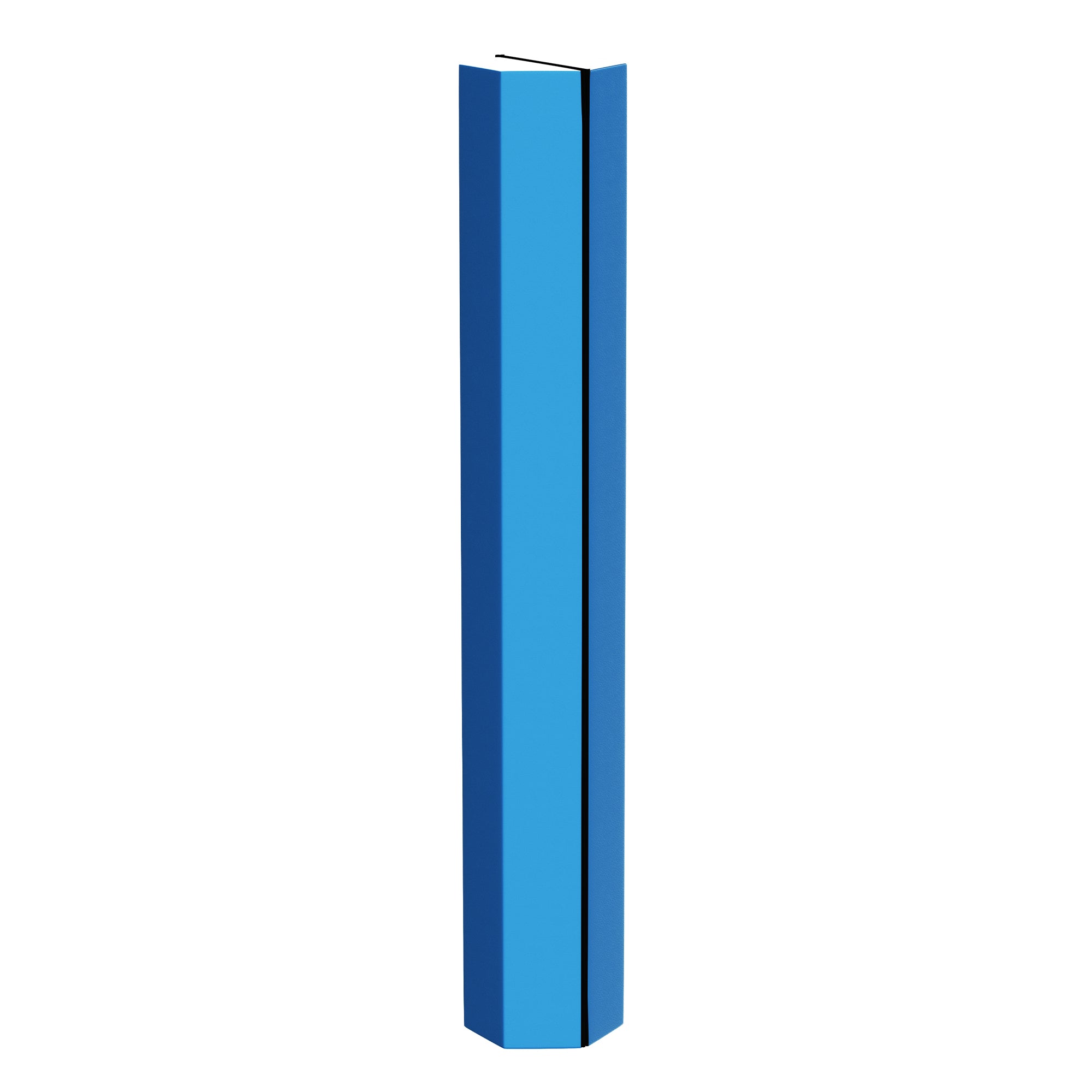 BalanceFrom Foldable Gymnastics Mat w/Sectional Floor Balance Beam, Blue (Used) - VMInnovations