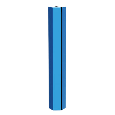 BalanceFrom Foldable Gymnastics Mat w/Sectional Floor Balance Beam, Blue (Used) - VMInnovations