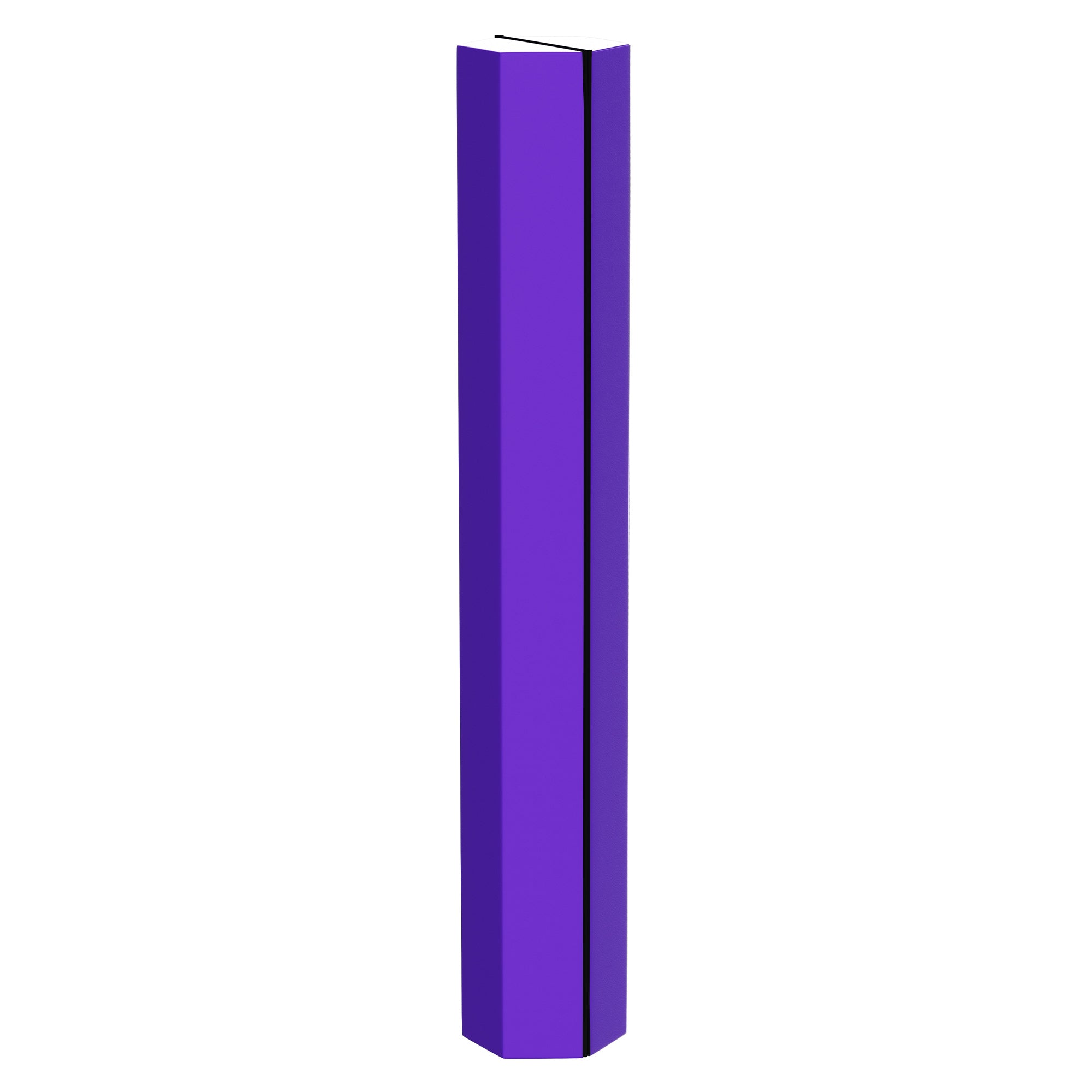 BalanceFrom Gymnastics Mat with Sectional Floor Balance Beam, Purple (Open Box) - VMInnovations