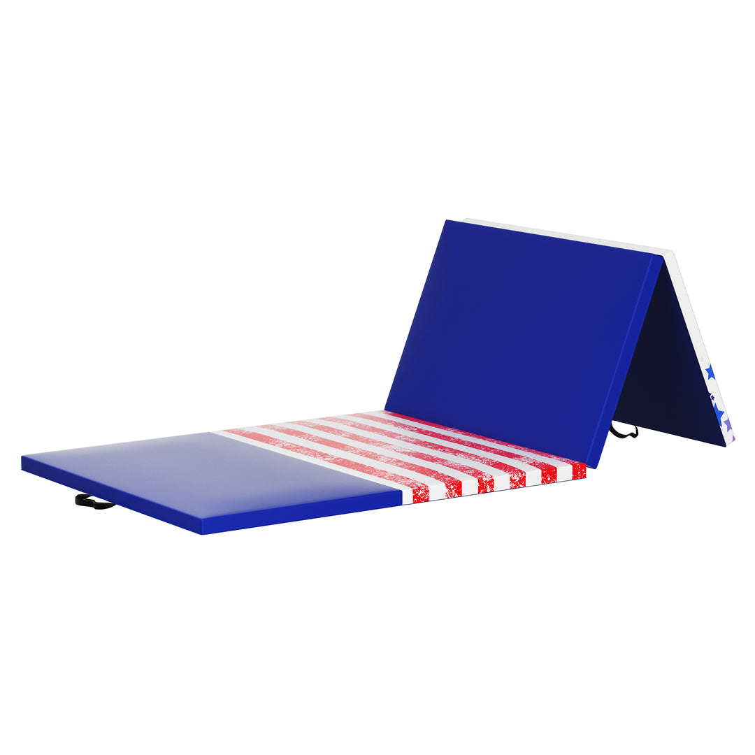 BalanceFrom Fitness Gymnastics Mat w/Sectional Floor Balance Beam (Open Box)