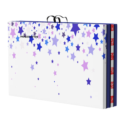 BalanceFrom Fitness Gymnastics Mat w/Sectional Floor Balance Beam (Open Box) - VMInnovations