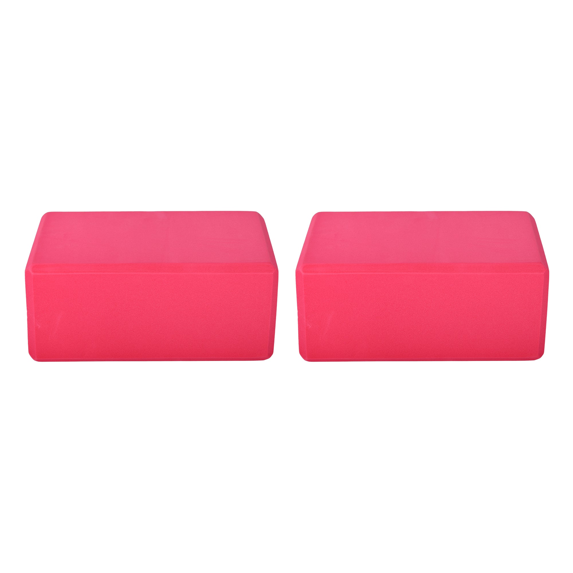 BalanceFrom Fitness 7pc Yoga Set with Mat, Stretch Strap, & Knee Pad, Pink(Used) - VMInnovations