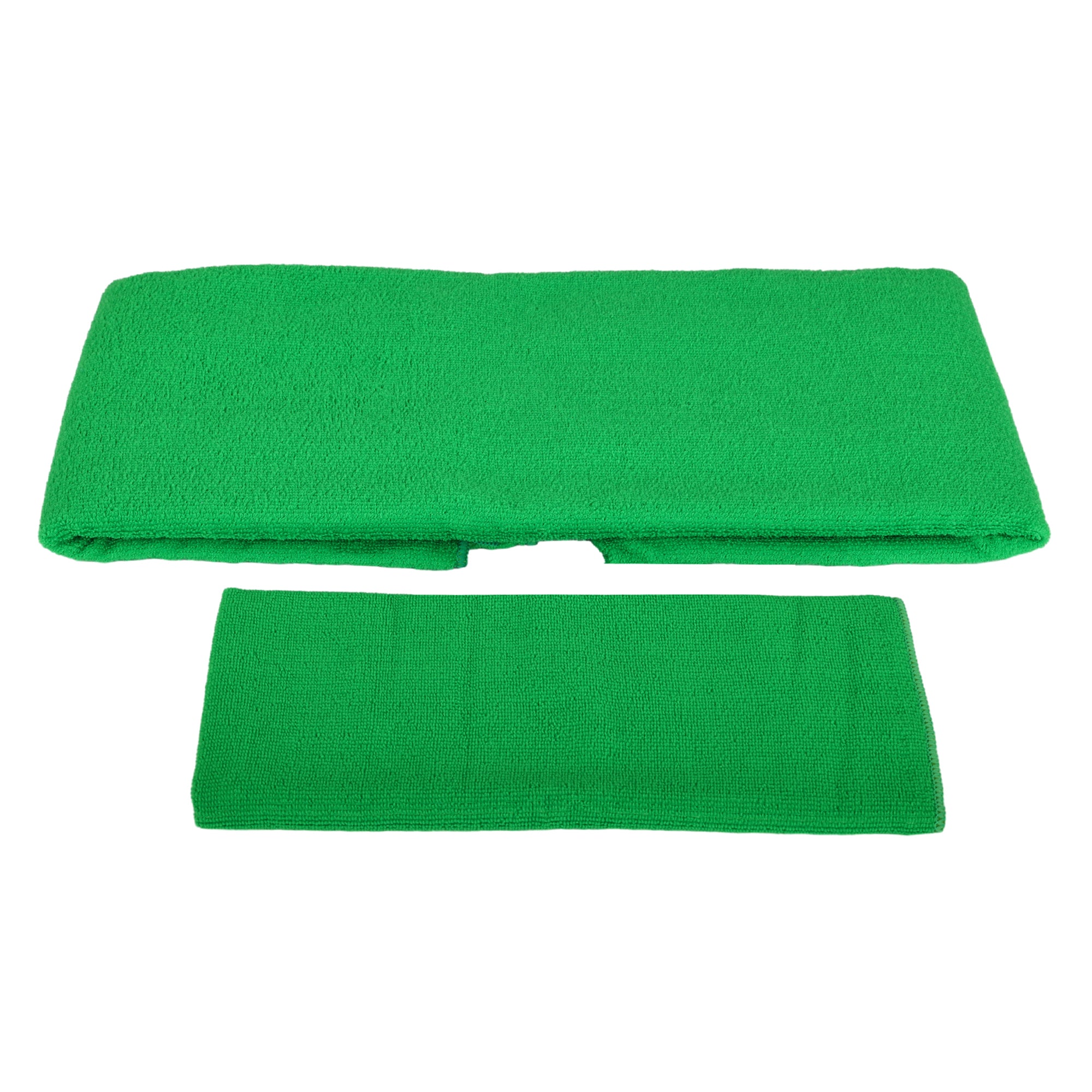 BalanceFrom 7Pc Yoga Set w/Mat, Stretch Strap, & Knee Pad,Green(Open Box)