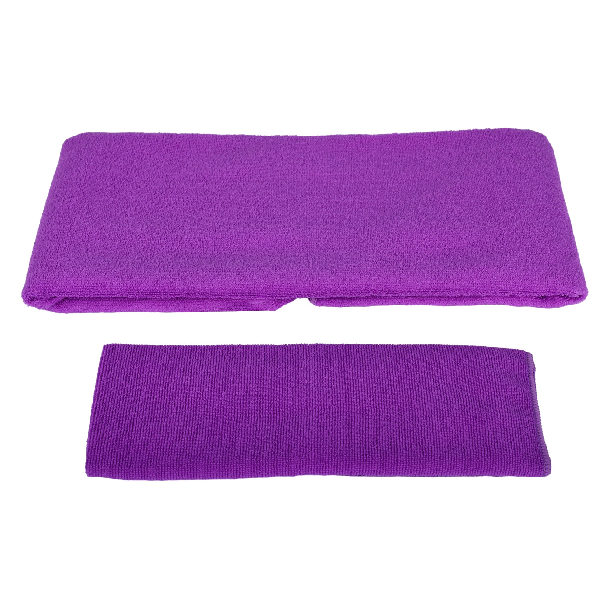 BalanceFrom Fitness 7Pc Yoga Set w/Mat, Strap, & Knee Pad, Purple (Open Box) - VMInnovations