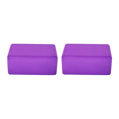 BalanceFrom Fitness 7 Piece Yoga Set with Mat, Strap, & Knee Pad, Purple (Used) - VMInnovations