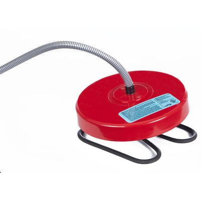 API 1000 Watt Thermostatic Winter Floating Stock Tank Deicer and Heater, Red - VMInnovations