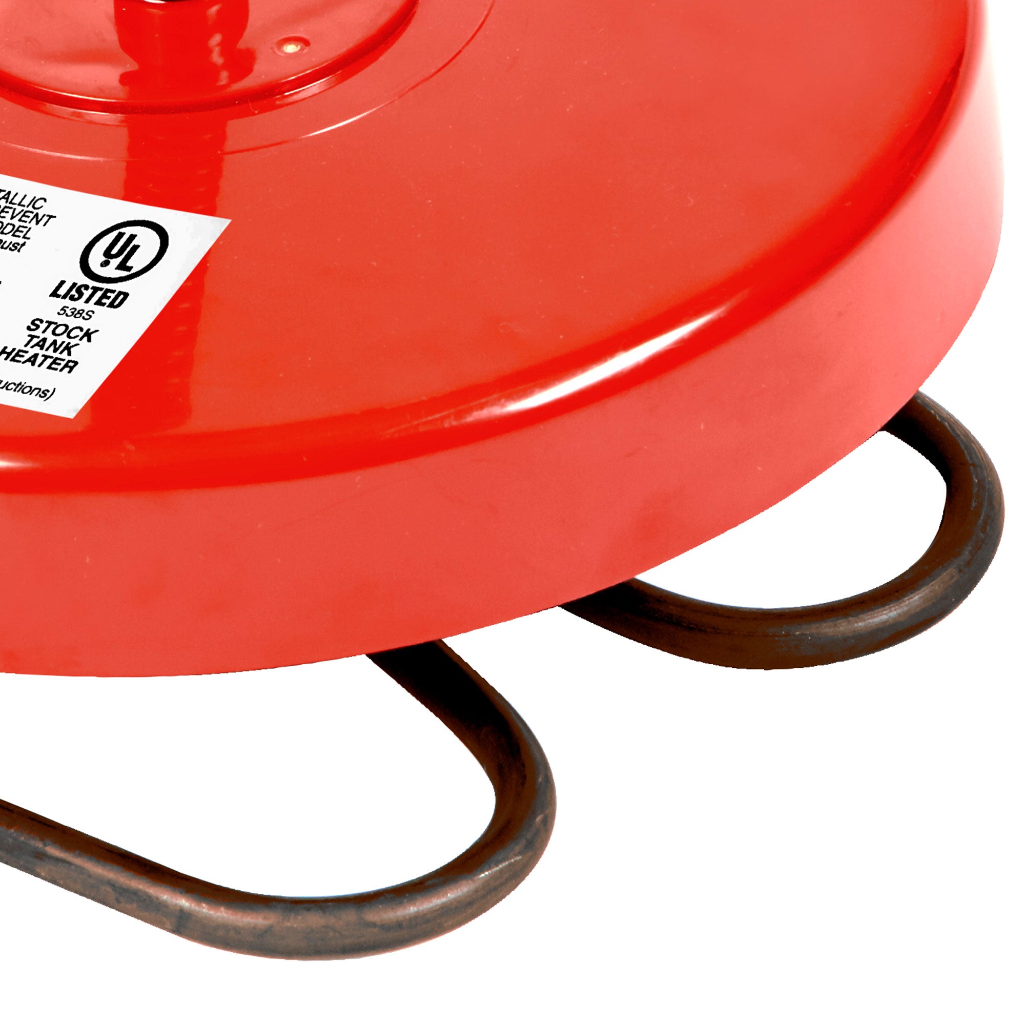 API 1500 Watt Thermostatic Winter Floating Pond Water Deicer and Heater, Red - VMInnovations