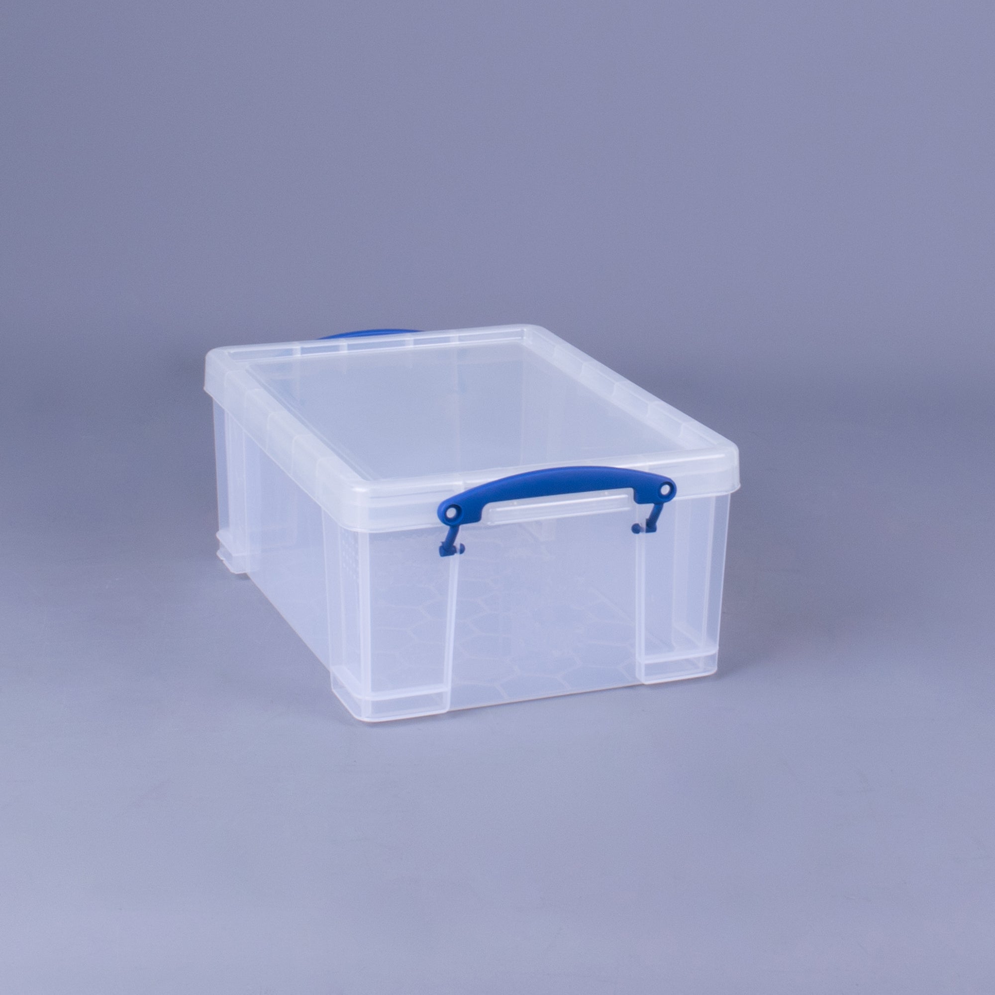 Really Useful Box 9L Plastic Container w/Snap Lid & Clip Lock Handles (Used) - VMInnovations