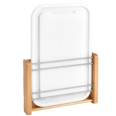 Rev-A-Shelf Kitchen Cabinet Wood Door Mount w/ Polymer Cutting Board, 4DMCB-15P - VMInnovations