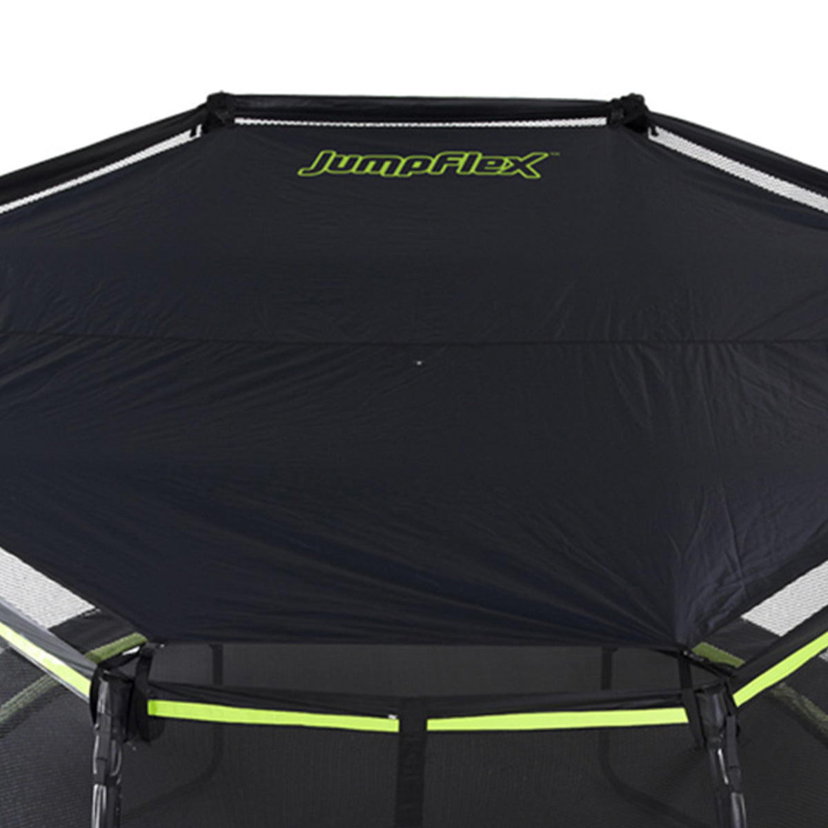 JumpFlex  FLEX 12 Foot Soft Protective Trampoline Canopy Cover, Black (Open Box)