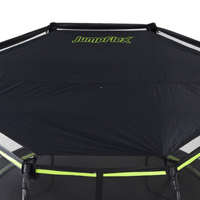JumpFlex  FLEX 12 Foot Soft Protective Trampoline Canopy Cover, Black (Open Box)