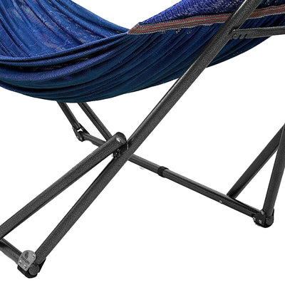 Tranquillo Universal 106.5" Double Hammock with Adjustable Stand & Bag (Used) - VMInnovations
