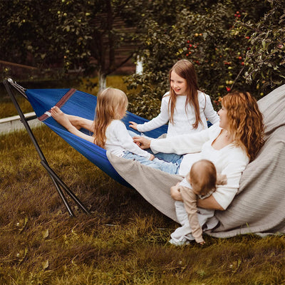 Tranquillo Universal 106.5" Double Hammock with Adjustable Stand & Bag (Used) - VMInnovations
