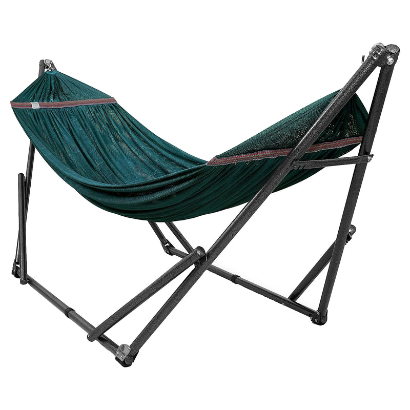 Tranquillo Universal 106.5" Double Hammock with Adjustable Stand & Bag, (Used)