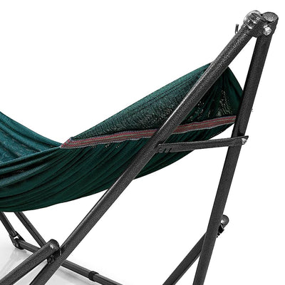 Tranquillo Universal 106.5" Double Hammock with Adjustable Stand & Bag, (Used) - VMInnovations