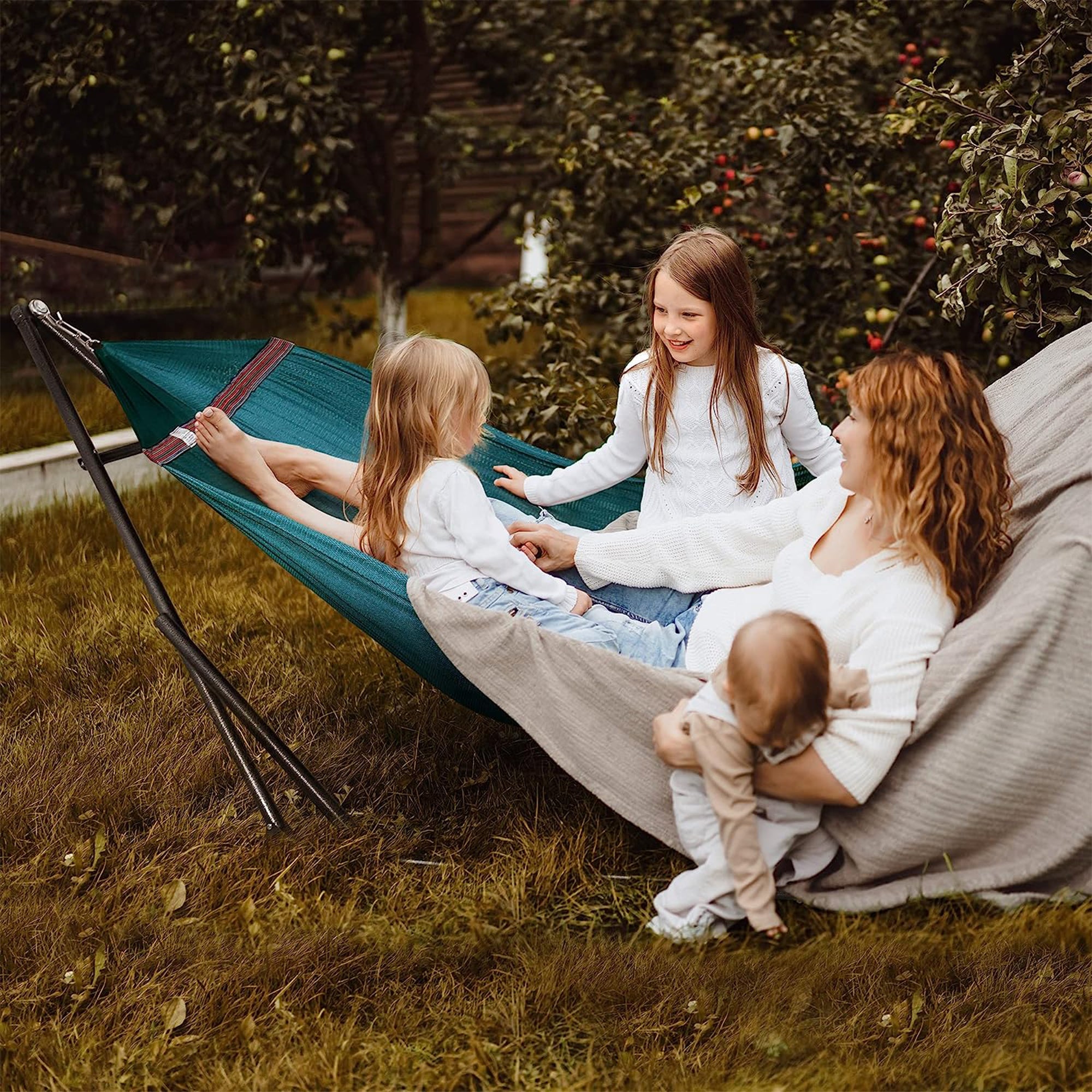 Tranquillo Universal 106.5" Double Hammock, Peacock (For Parts) - VMInnovations