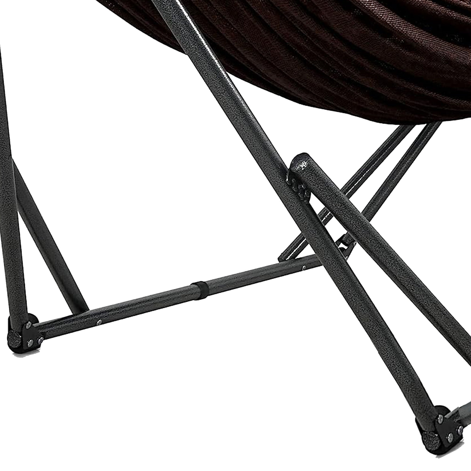 Tranquillo Universal 116" Double Hammock with Adjustable Stand and Bag, Brown