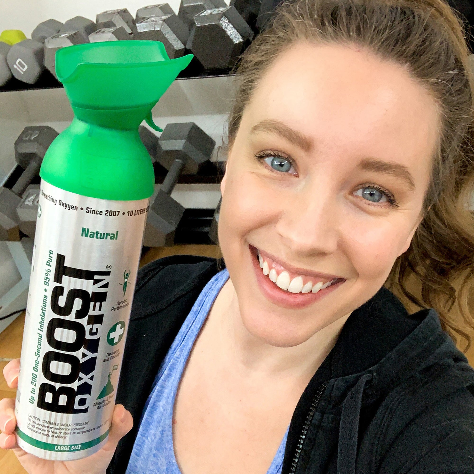 Boost Oxygen Set of 4 10 Liter with 5 Liter Canned Supplemental Oxygen Bottle