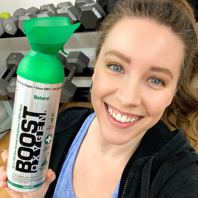 Boost Oxygen Set of 4 10 Liter with 5 Liter Canned Supplemental Oxygen Bottle
