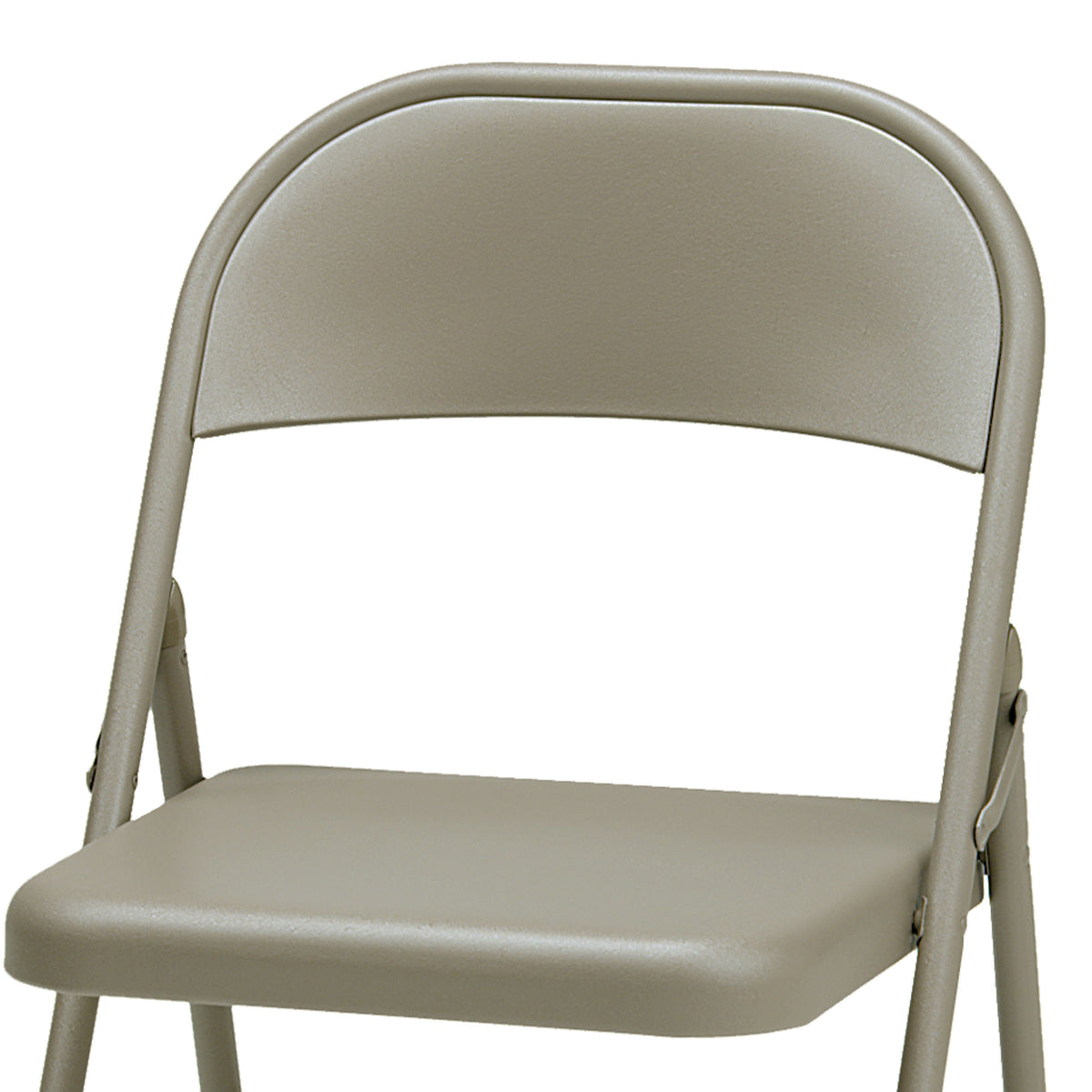 MECO Sudden Comfort Steel Folding Chair Set, Chicory Lace Frame (4Pc) (Open Box) - VMInnovations